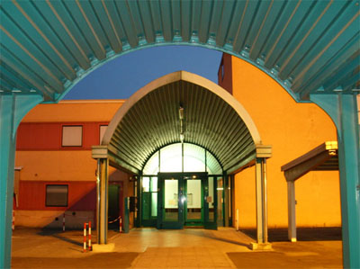 Altra veduta dell'ingresso Cedifar